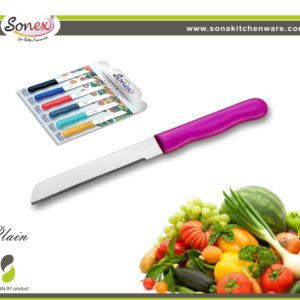 Veg Knife Plain 6 pc
